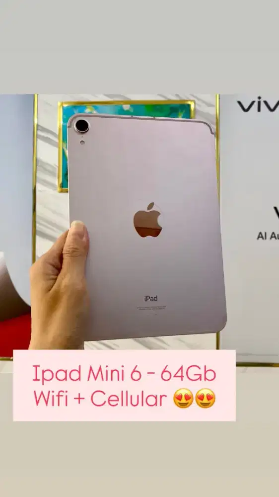Ipad mini 6 64gb wifi+cellular ibox