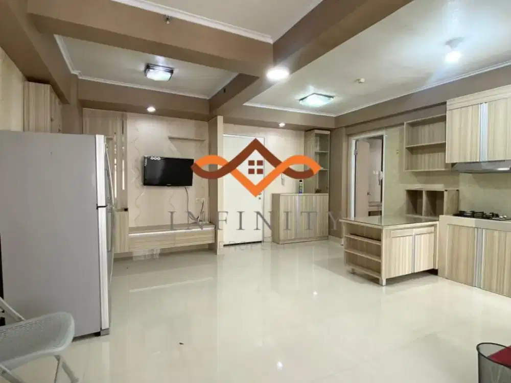 For Rent Apartemen Green Bay Pluit Renov 2 Unit Studio ada 1 Kamar Full Furnished View ke Kota + 2 AC