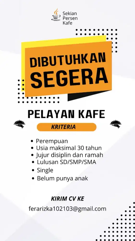 LOKER KHUSUS PEREMPUAN
