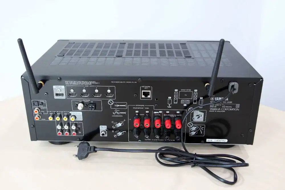 Dijual Second YAMAHA Natural Sound AV Receiver RX-V485
