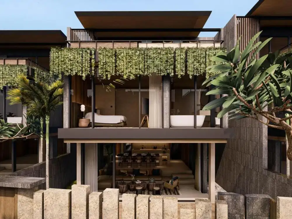 A Tropical Sanctuary Villa For Sale In Berawa, Canggu