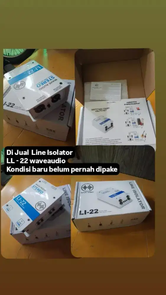 WAVE LI 22 Stereo Line isolator