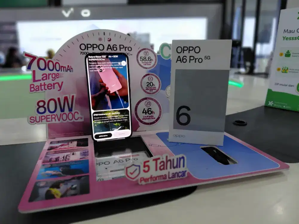 Oppo A6 pro 5g , ada cashback 200k