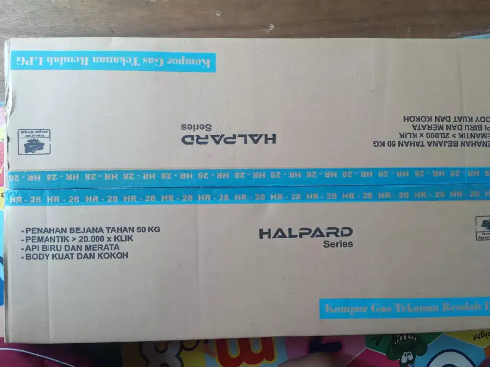 Di jual cepat kompor gas dua tungku merk arata by Alphard series