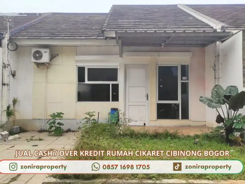 Rumah Murah LT98 dkt GDC Depok Bisa Over Kredit Sisa 3 Tahun Lagi