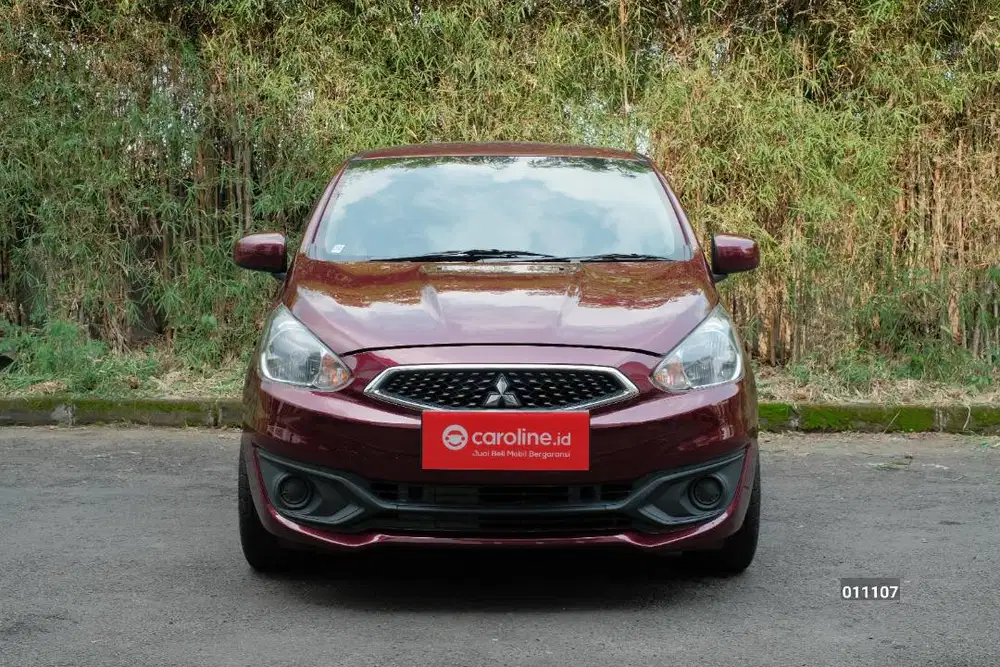 MITSUBISHI MIRAGE GLX 1.2 MT 2016 MERAH
