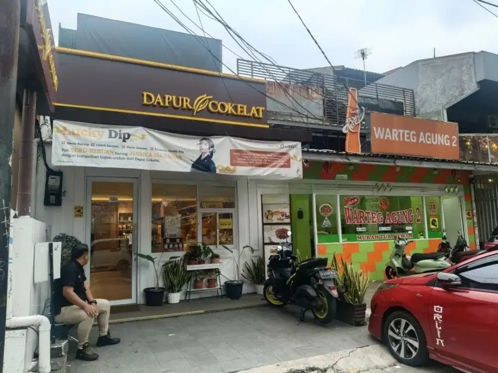RUKO DIJUAL DI JALAN RAYA KRAMAT PELA KEBAYORAN BARU JAKARTA SELATAN