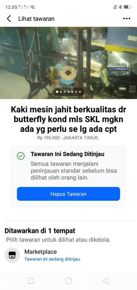 Kaki mesin jahit berkualitas kond msh spt baru se lg ada cpt murah sj