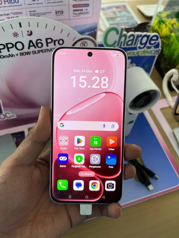 Oppo A6 Pro promo cicilan tanpa dp bunga 0% cukup ktp aja