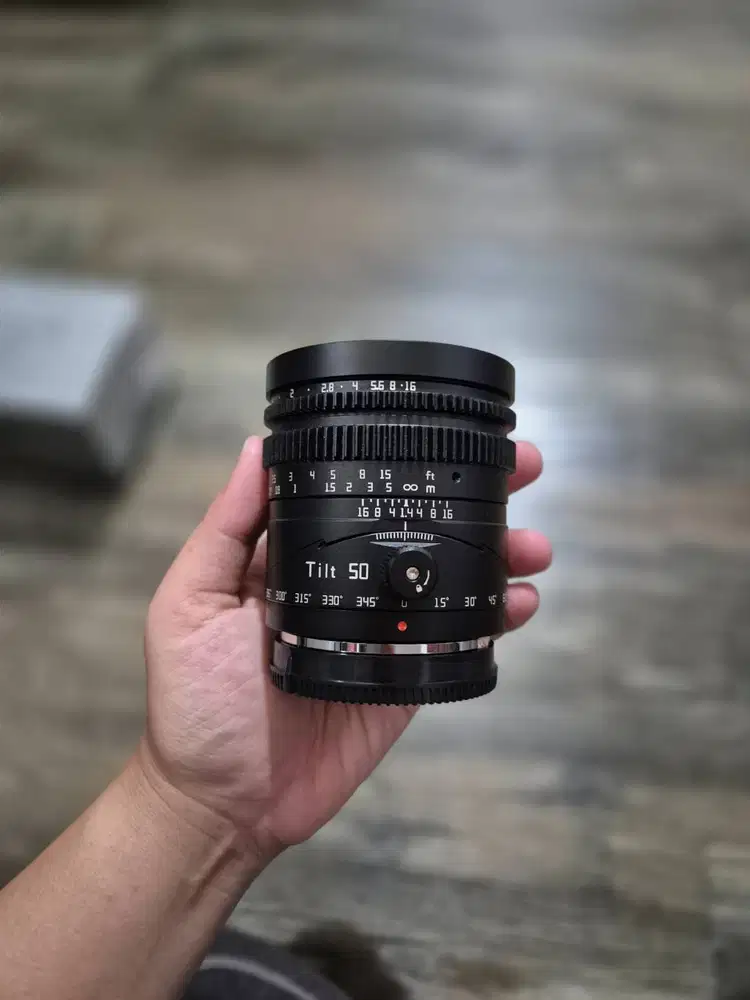 Lensa TTArtisan Tilt 50mm f1.4 For Sony E FullFrame