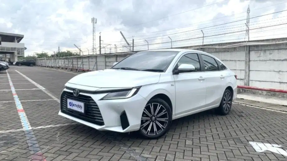 Like New TDP 14JT Toyota Vios 1.5 G Bensin-AT 2023 Putih