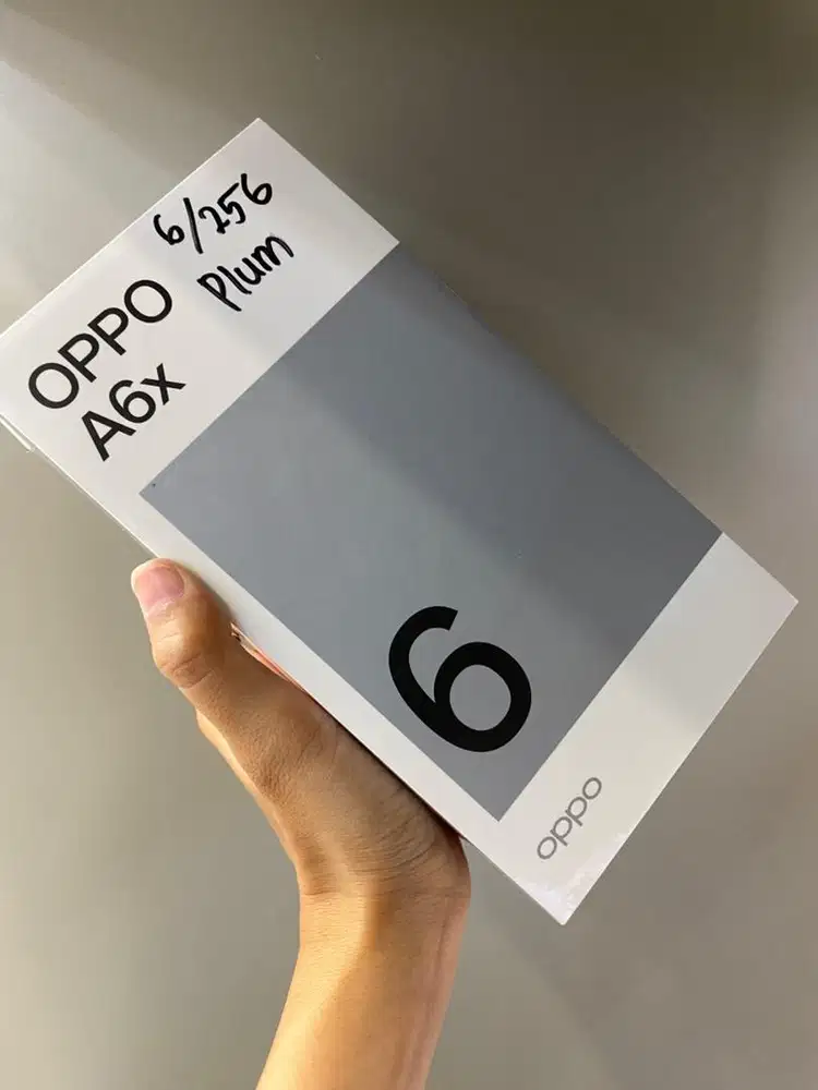 OPPO A6x NEW SEGEL