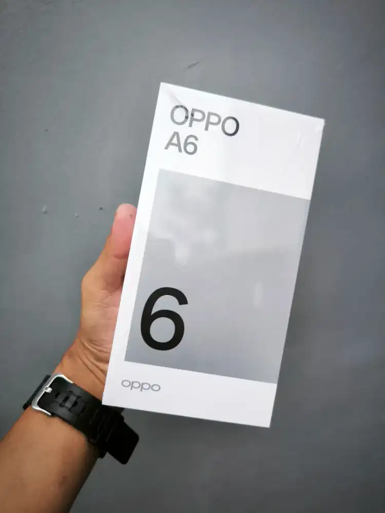 oppo a6 6/256 baru repack