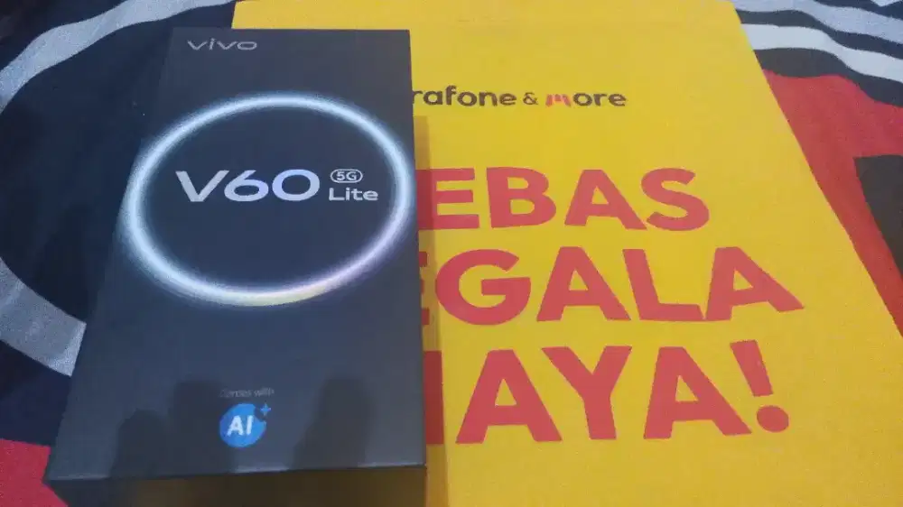 Vivo V60 lite 5g 12/512gb baru buka segel