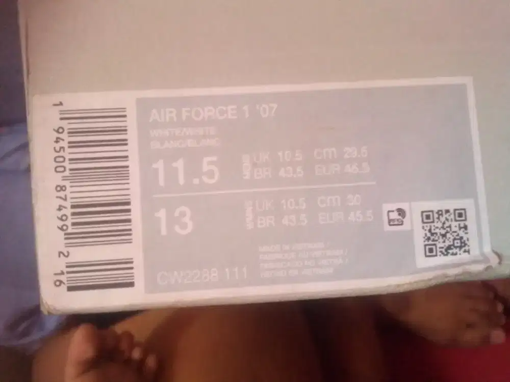 sepatu Nike air original size 46