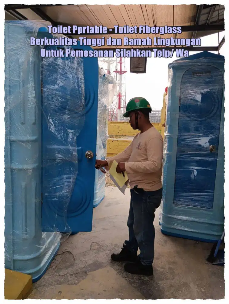 Toilet Proyek, Toilet Portable, Toilet Event, Wc Portabel Siap Pakai