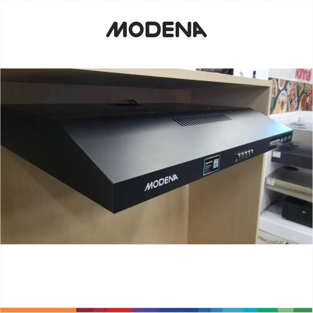 Cooker Hood MODENA PX 0611 BABK Slim 60CM Tudung Penghisap Asap Dapur