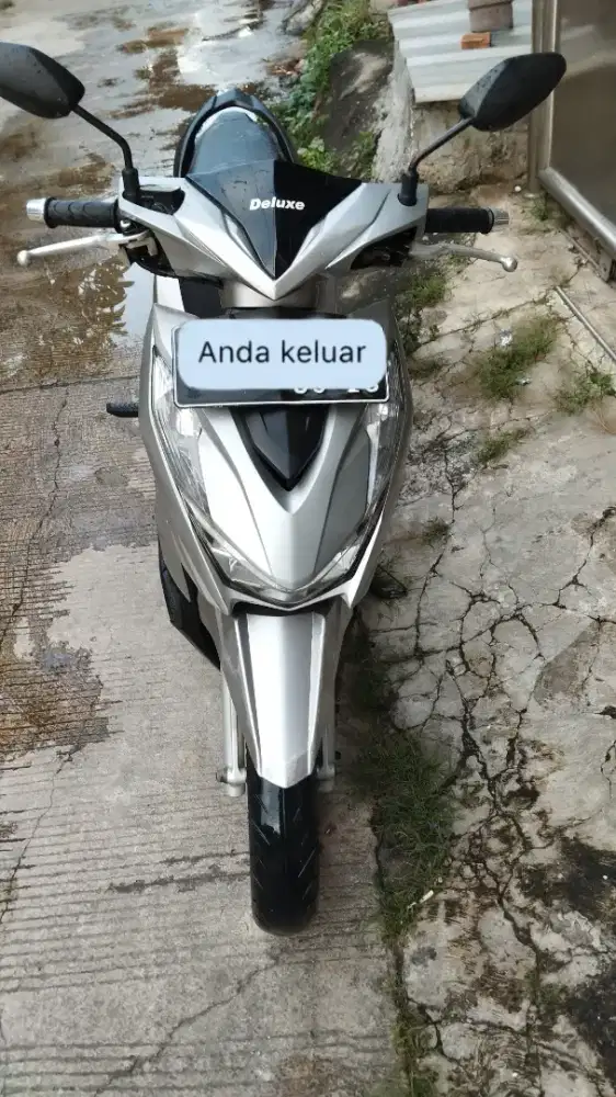 Honda beat Delux iss silver tahun 2021 lengkap hidup