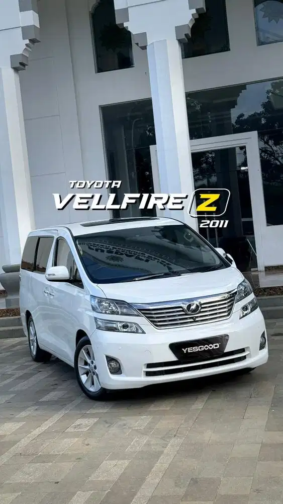 Toyota Vellfire 2.4 Z 2011 Premium Sound Original tangan pertama