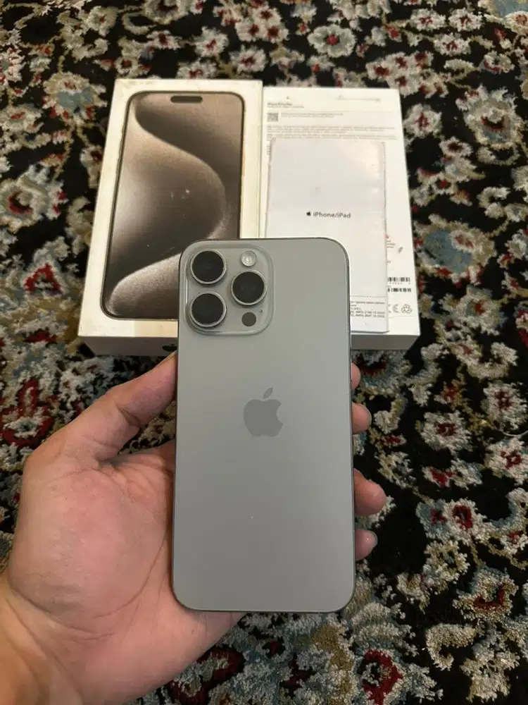Jual iphone 15promax 256gb resmi iBox fullset no minus