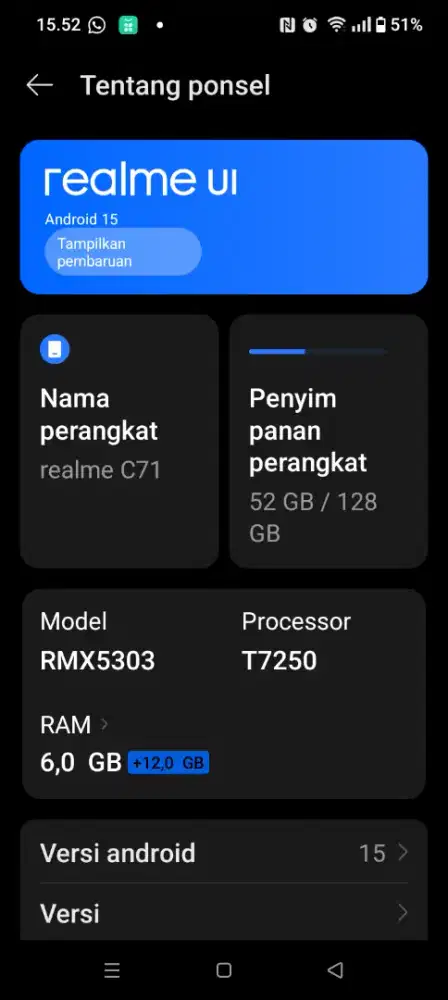Realme C71 6/128gb NFC