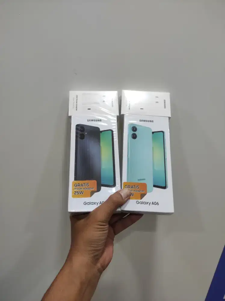 Berminat silahkan WA Samsung Galaxy A06 6/128 Garansi resmi 1thn