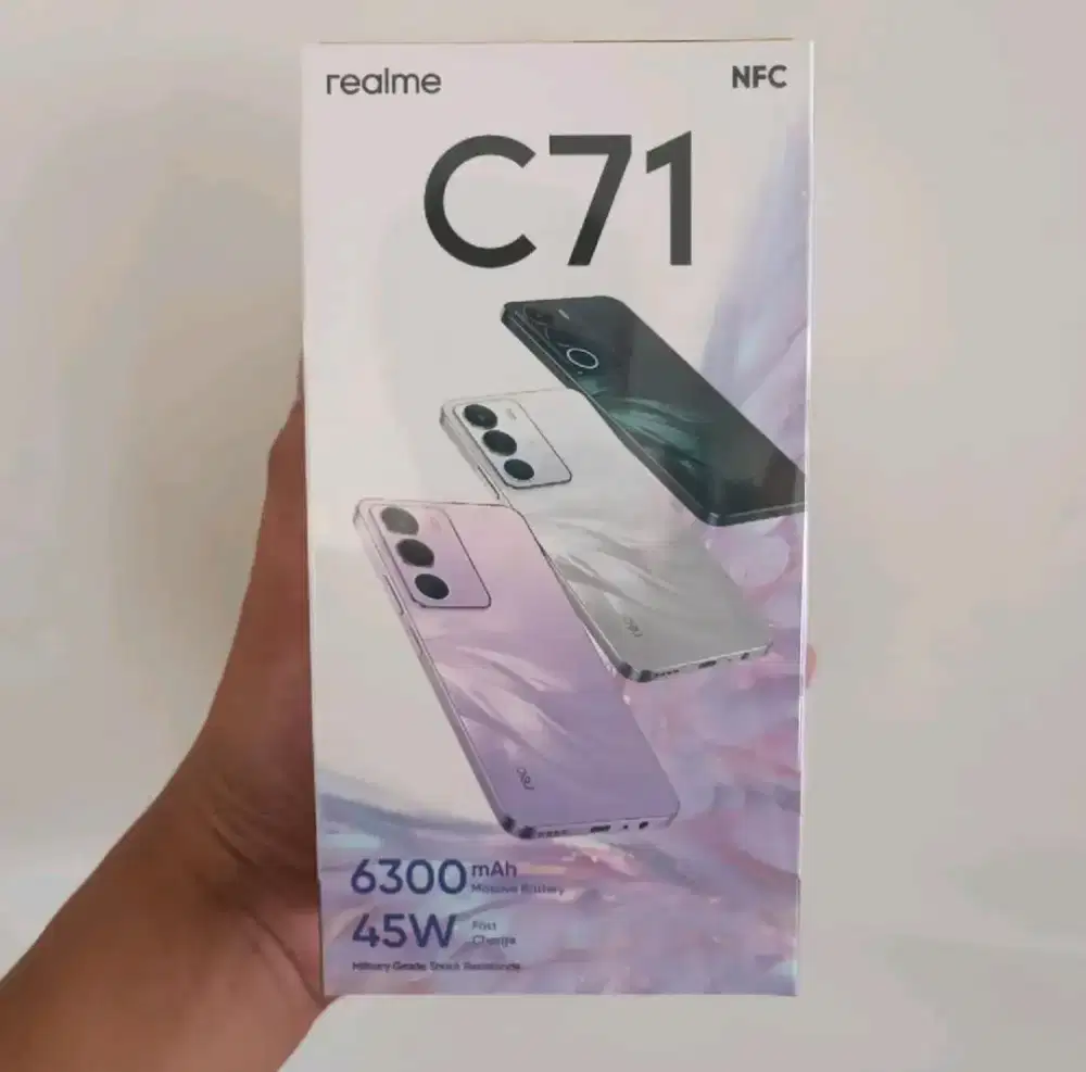 Cash kredit realme c71 12/128gb garansi resmi