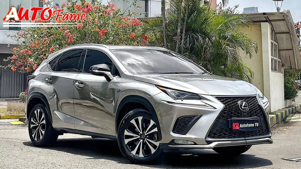 Lexus NX300 Fsport F-Sport NIK 2018 2.0L Turbo Sonic Titanium On Black