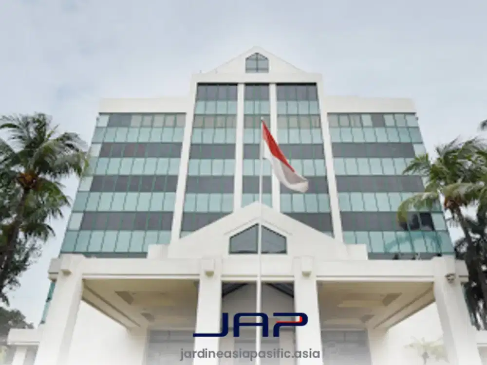 Sewa Kantor Gedung Ventura Luas 186 m2 Bare Area TB Simatupang