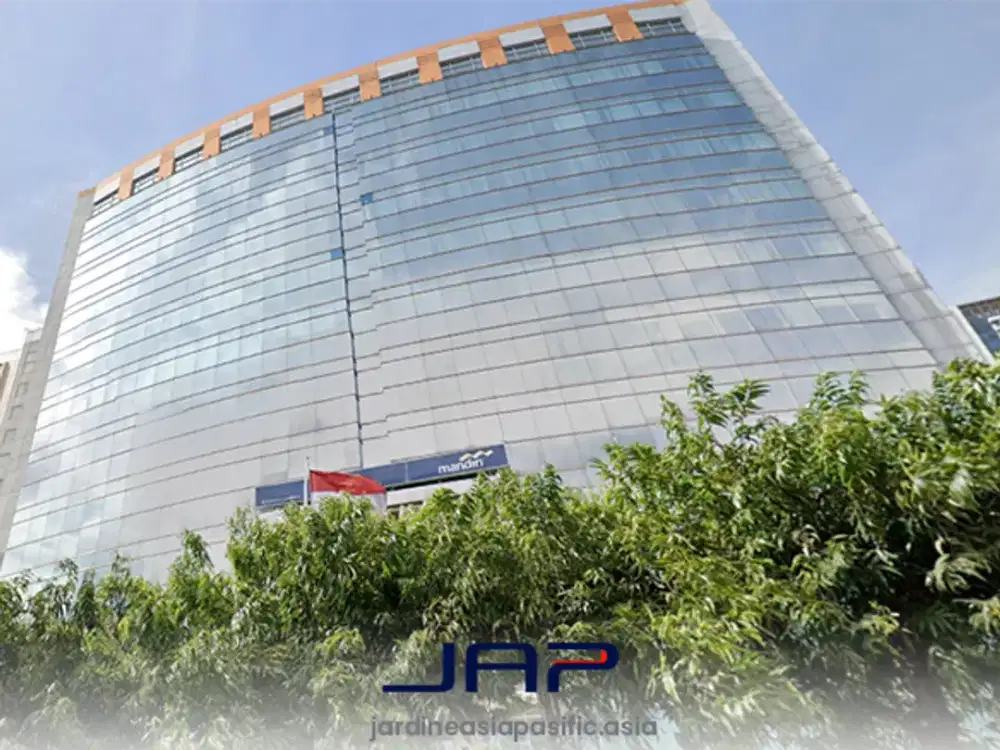 Sewa Kantor Wisma Staco Luas 228 m2 Bare Area Kuningan Dekat Mall