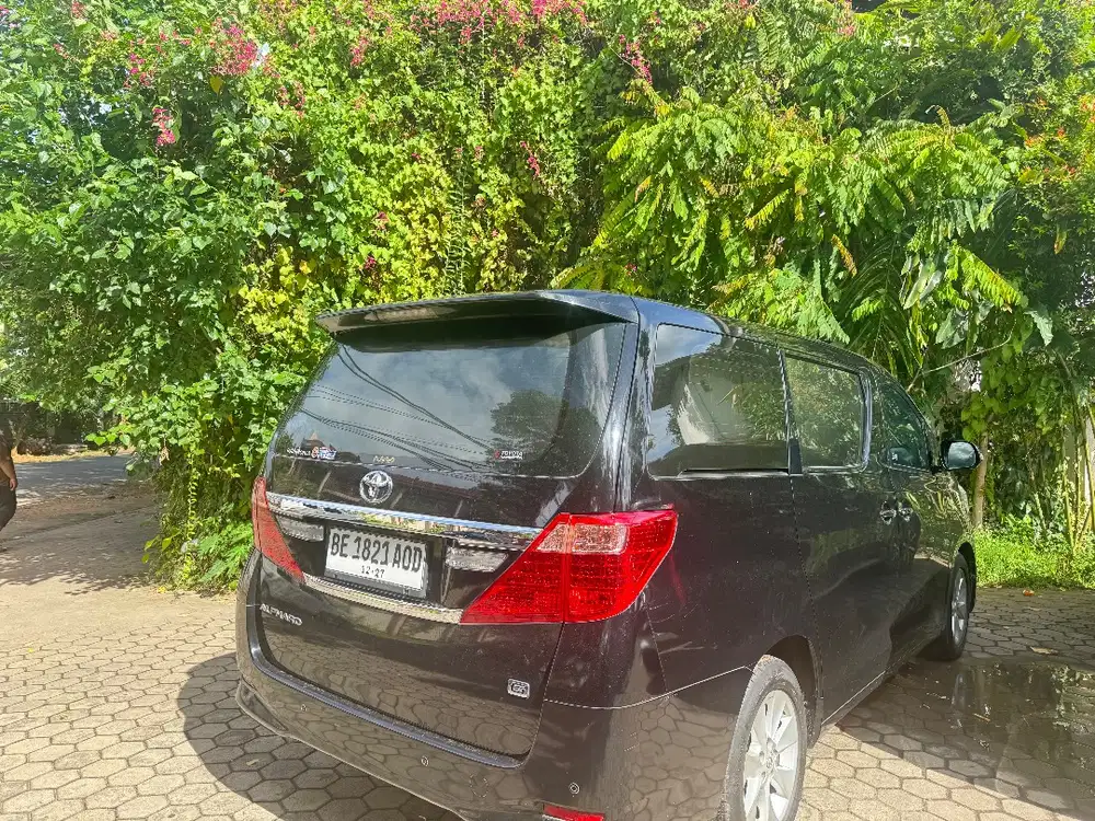 DIJUAL TOYOTA ALPHARD G 2012 | KM RENDAH | ISTIMEWA