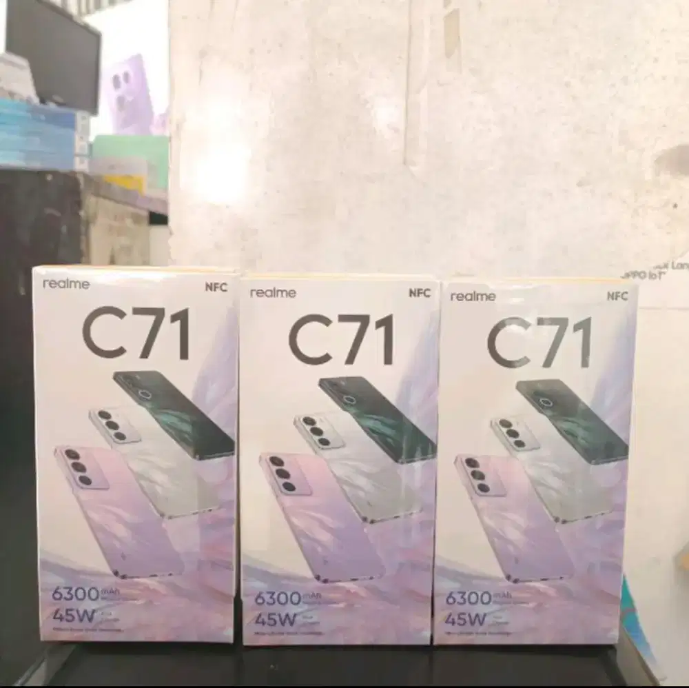 Cash Kredit Realme C71 18/128gb garansi resmi