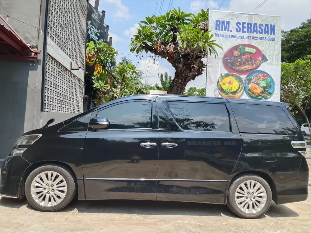 Toyota Vellfire 2012 Bensin