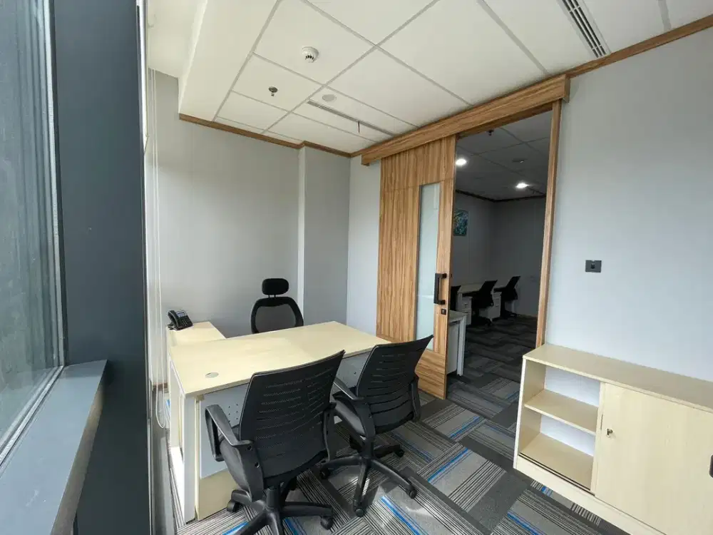 Sewa Private Office Siap Ditempati Furnish 8 Pax Prosperity Ashta Mall