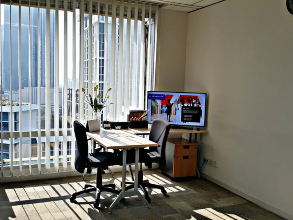 Sewa Kantor Fully Furnished 8 Pax di Mayapada Tower Sudirman Dekat MRT