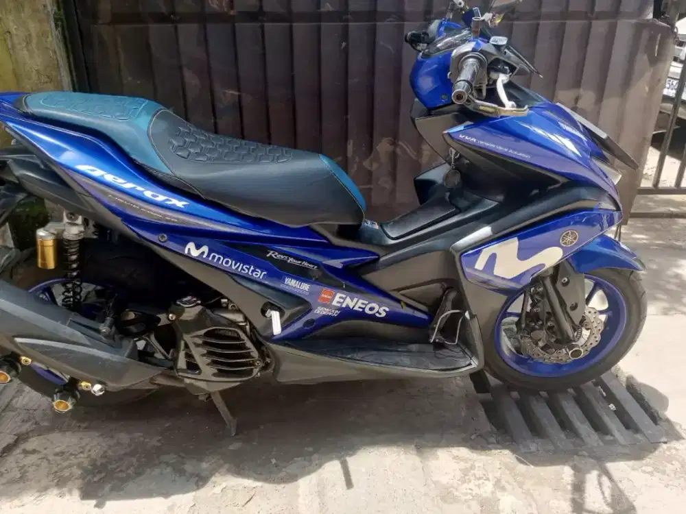 Motor Aerox 2017 kumplit jual cepat