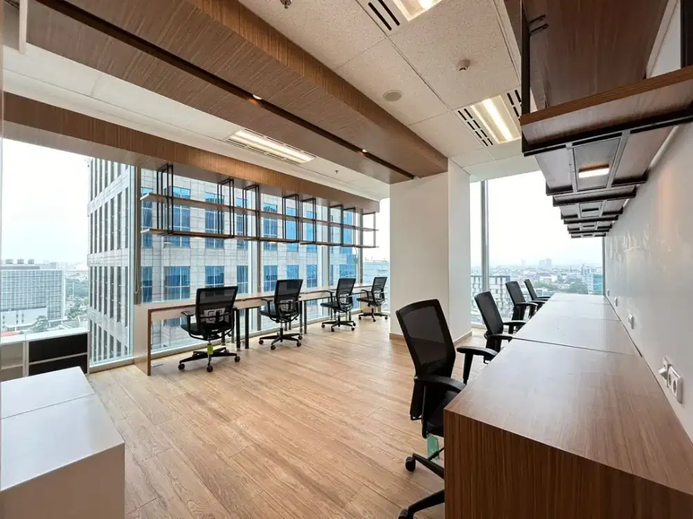 Kantor Unit Furnished 8 Pax Di MNC Tower Jakarta