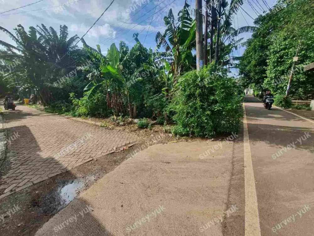 Tanah Murah 113 m2 dan 200 m2 shm strategis bebas banjir