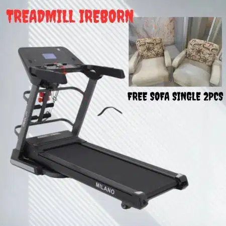 Alat Fitness Treadmill Elektrik iReborn Milano Second