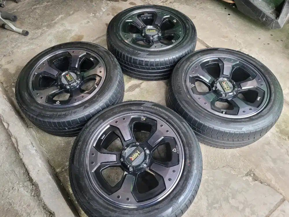 Velg HSR Myth R20 hole 6 pket ban 90% for pajero fortuner ranger hilux