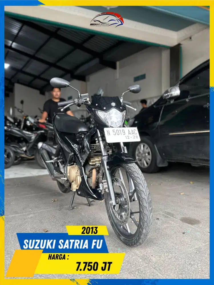 SUZUKI SATRIA FU 2013 MURAH MERIAH BOSKU HIKMAH MOTOR KEPUH MALANG