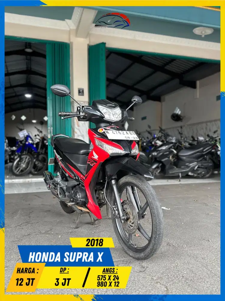 HONDA SUPRA X 125 2018 GASSKEUN MASZEEHH HIKMAH MOTOR KEPUH MALANG