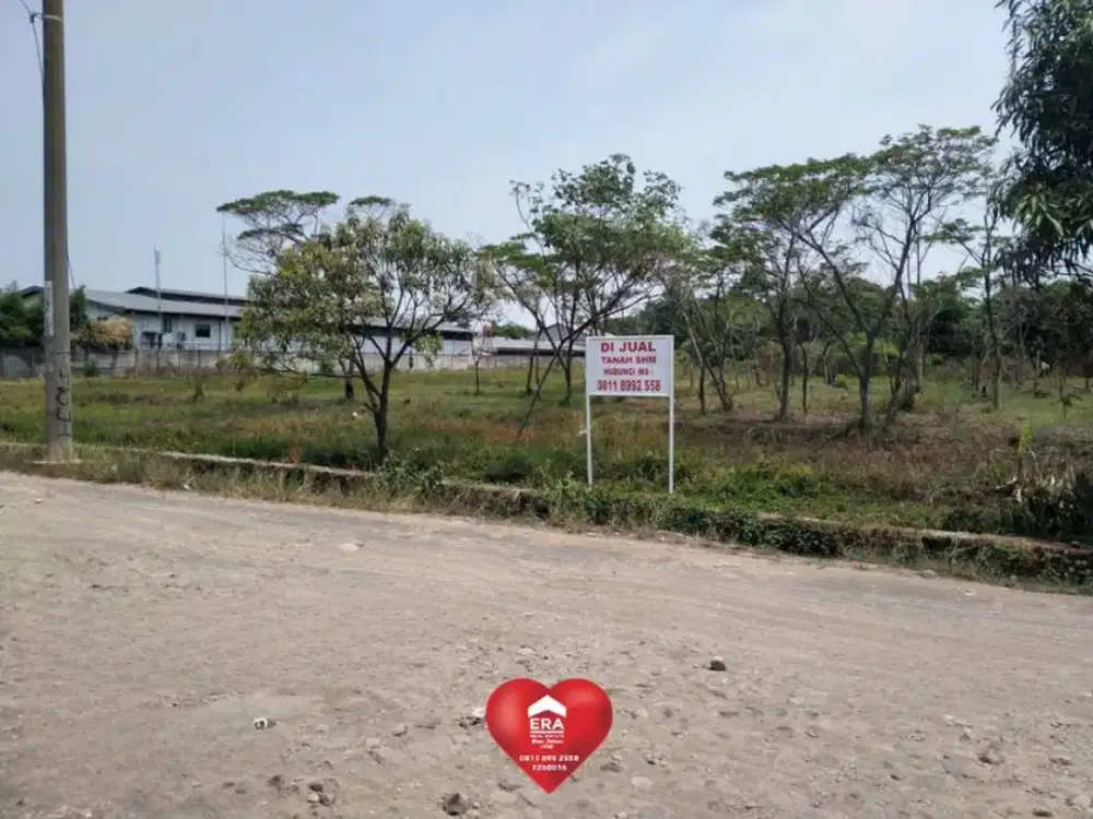Tanah Dijual di Plumbon Cirebon, Jawa Barat Samping Pabrik Industri Yamakawa Rotan