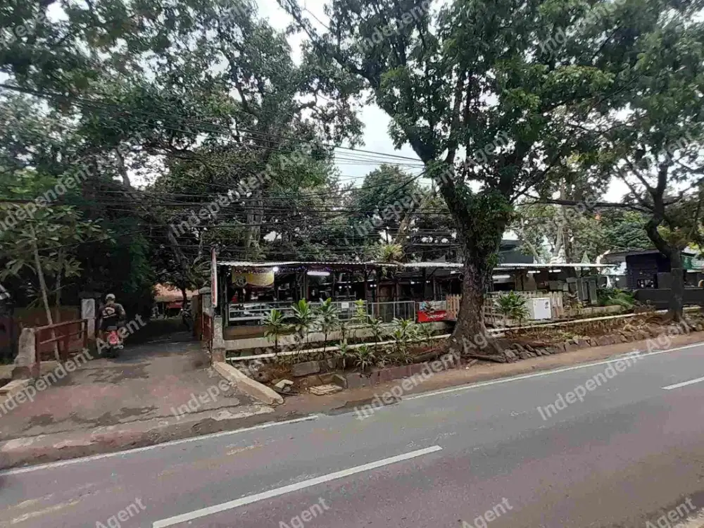 Tanah Tepi Jalan Raya di Jagakarsa Jakarta Selatan