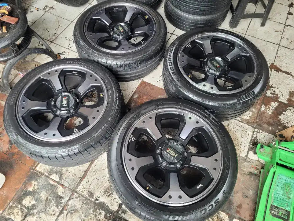 Velg HSR Myth hole 5 paket ban for crv xtrail captiva harrier mazda cx