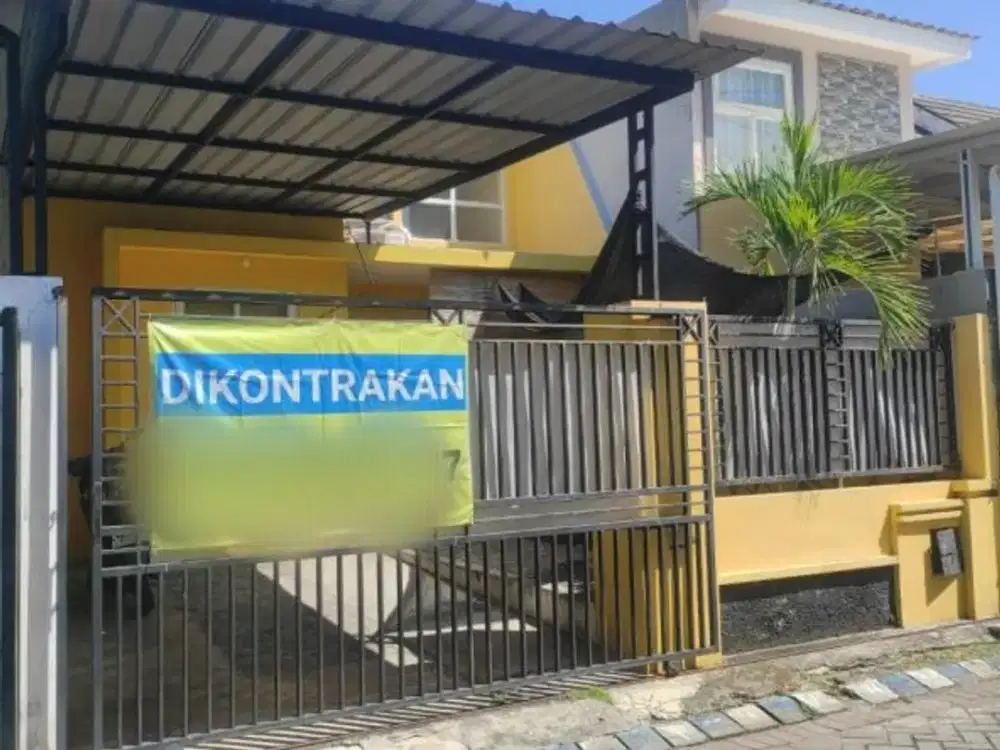 Disewakan Rumah Cluster 1 Lantai, Purimas dekat Kampus UPN, SBY Timur