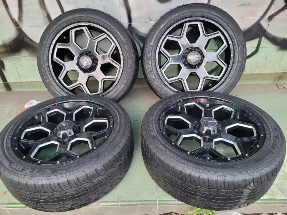 Velg HSR tomage R20 paket ban for pajero fortuner Everest hilux triton
