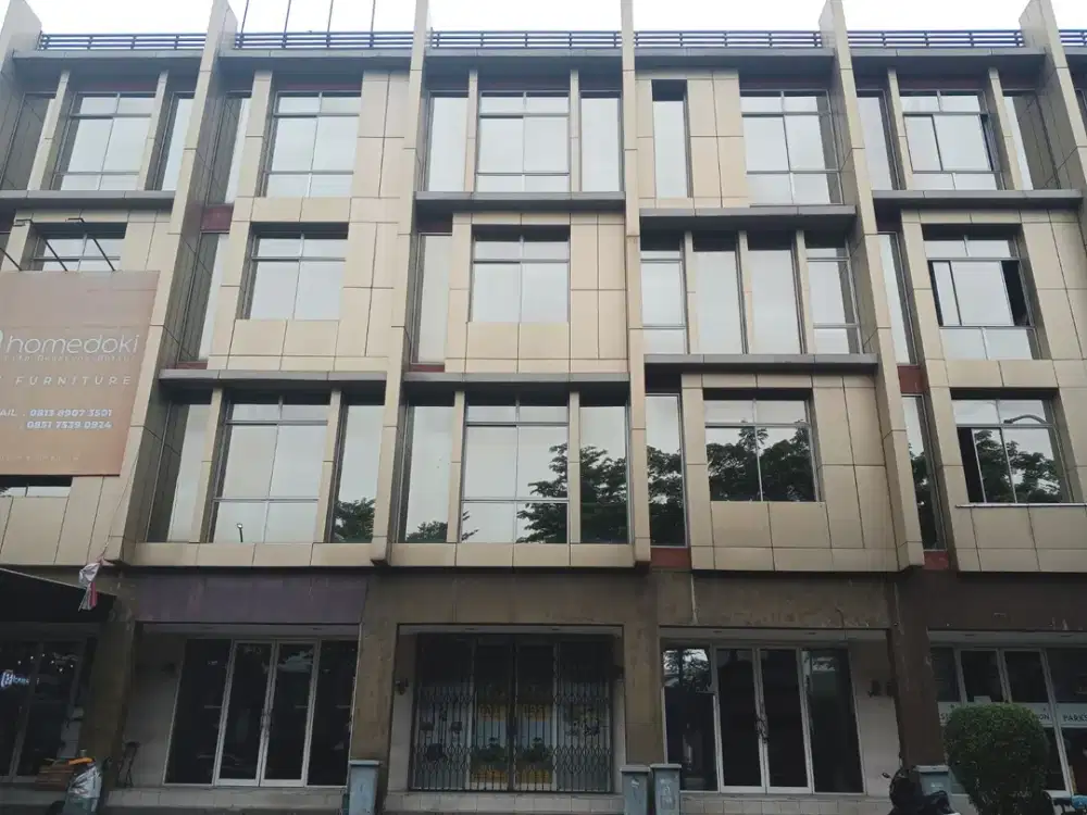 Disewakan Rukan Ginza Green Village Cipondoh Tangerang Hadap Jalan Raya