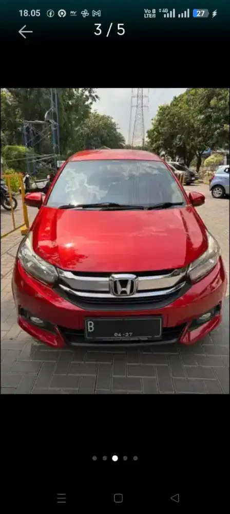 Low km Mobilio E matic 2017