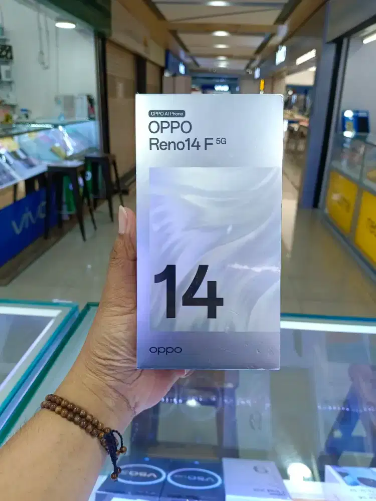 Oppo Reno 14F 5G 8/256 Pink NEW BNIB NO REPACK Garansi Resmi Oppo 1Thn